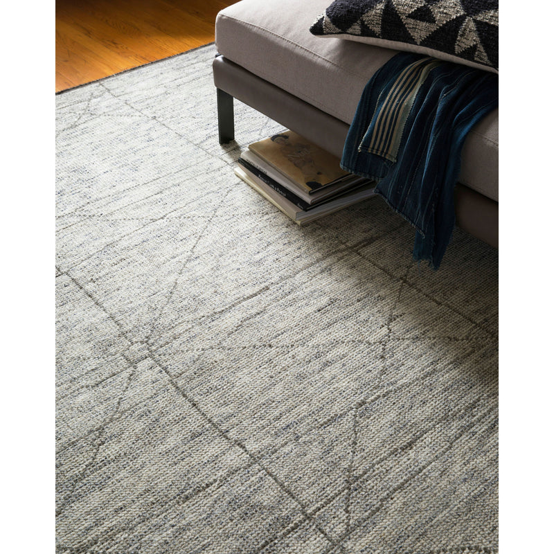 Tribeca Slate/Grey Hand-Knotted Rug