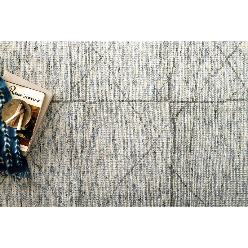 Tribeca Slate/Grey Hand-Knotted Rug