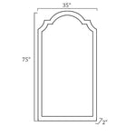 Leur Traditional Wall Mirror