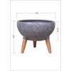 Oryahovitsa Gray Decorative Accent