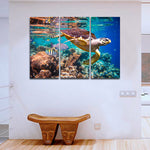 Vivid Sea Life Wall Art