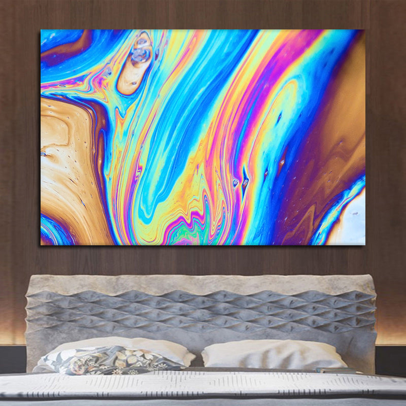 Oil And Water Abstract Wall Art