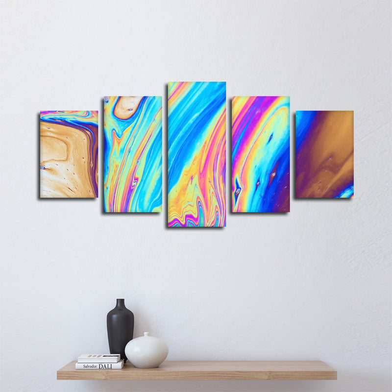 Oil And Water Abstract Wall Art