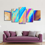 Oil And Water Abstract Wall Art