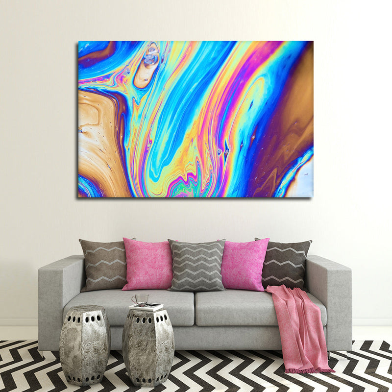 Oil And Water Abstract Wall Art