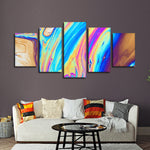 Oil And Water Abstract Wall Art