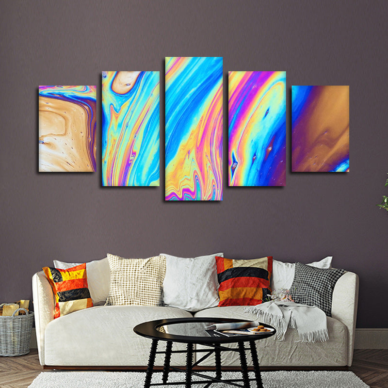 Oil And Water Abstract Wall Art