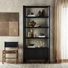 Orwin Smoked Black Oak Bookshelf | shipping 6/3/2025