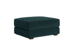 THE ELEVATE OTTOMAN IN RECYCLED VELVET