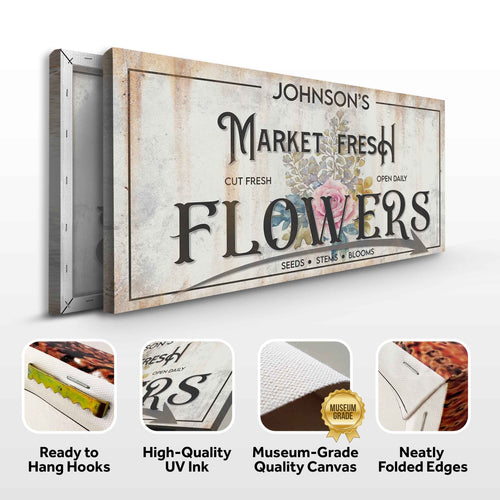 Fresh Flowers Sign