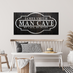 My Cave My Rules Sign