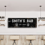 Family Bar Rustic Sign