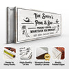Personalized Rustic Pool And Bar Sign III