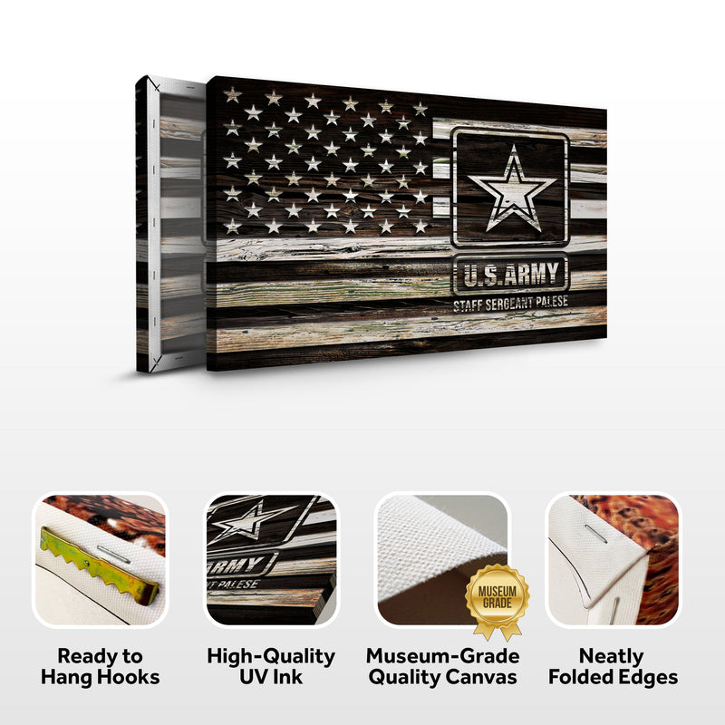 American Army Flag Sign II