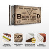 Backyard Bar & Grill Sign VIII