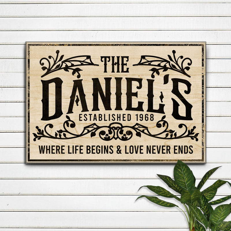Established Sign V