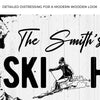 Ski House Sign
