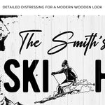 Ski House Sign