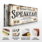 Speakeasy Sign V