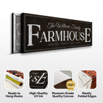 Custom Vintage Rust Farmhouse Sign III