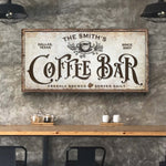 Coffee Bar Sign VII