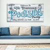 Personalized Poolside Party Sign