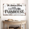 Personalized Farmhouse Sign III