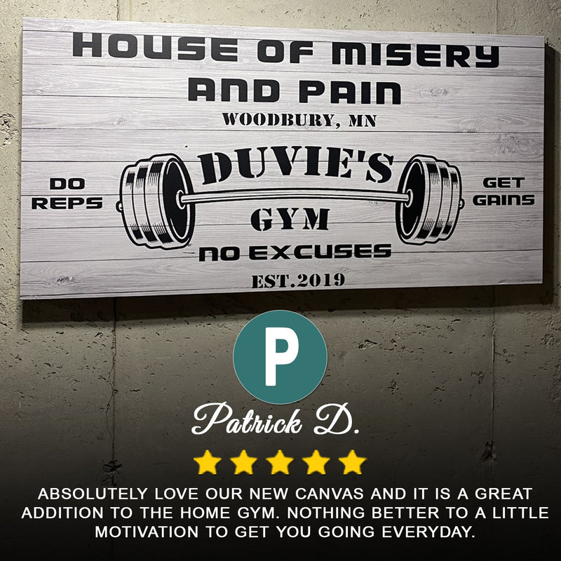 Gym Sign IV