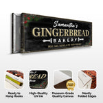 Gingerbread Bakery Christmas Sign