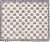 Artisan Hand Loomed Placemat - Gray Dots - 14" x 19"- Set of 4