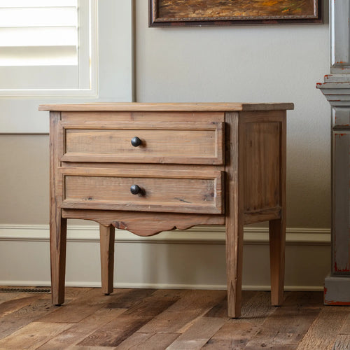 Lovecup Two Drawer Farmhouse Chest L048