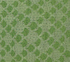 Artisan Hand Loomed Cotton Square Pillow - Green Ginkgo Design - 24"