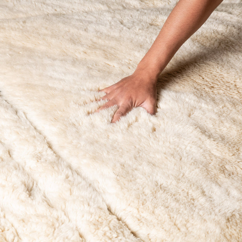 Samar - Luxury Shag Moroccan Runner Rug