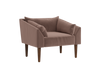 The Essential Chair in Recycled Velvet