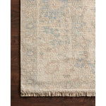 Priya Natural / Blue Rug