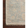 Priya Bone / Bluestone Rug