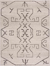 Azzan Cream & Charcoal Area Rug
