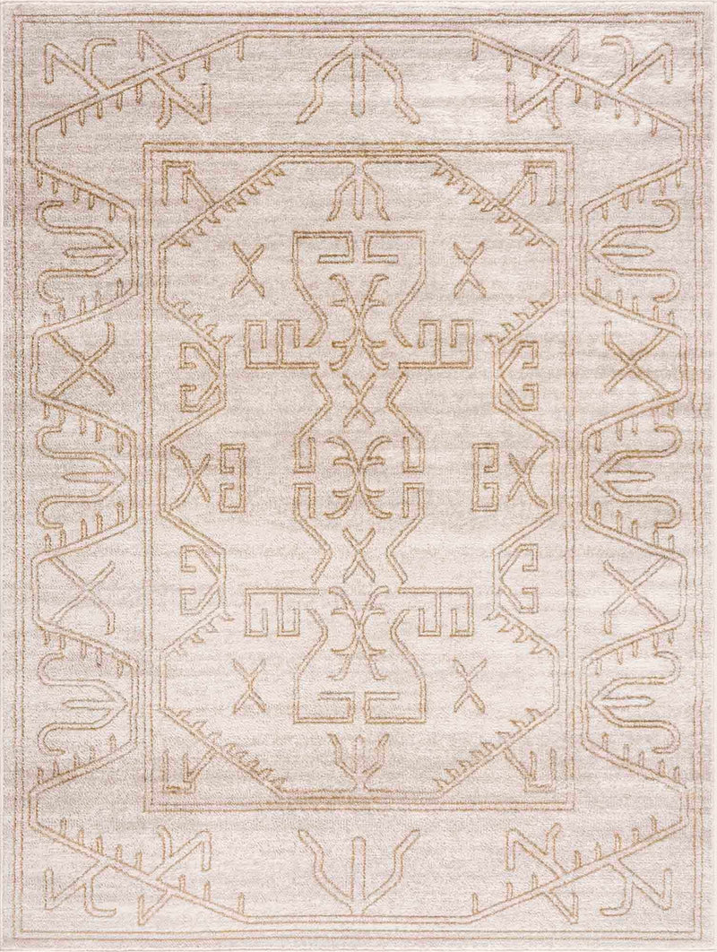 Divya Cream & Gold Area Rug