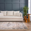 Albie Gold & Beige Area Rug