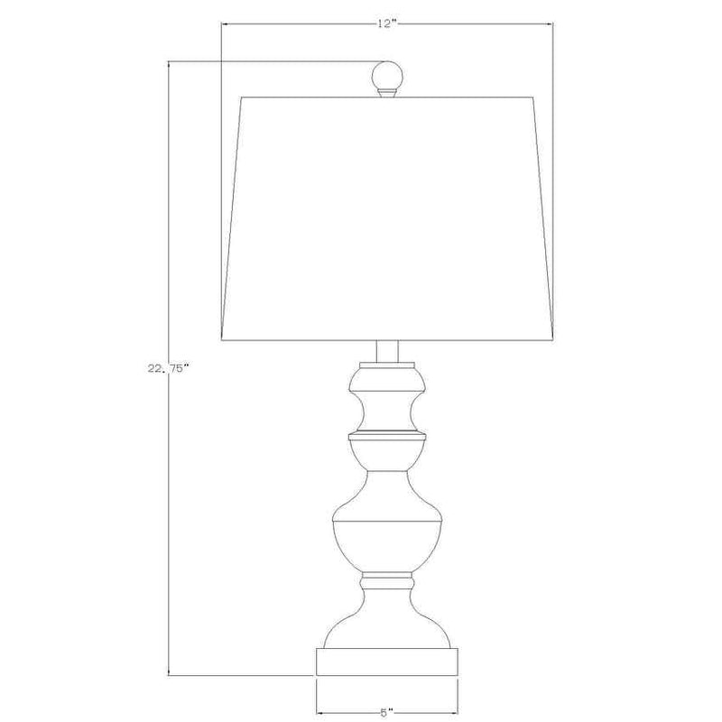 Kallham Traditional Table Lamp