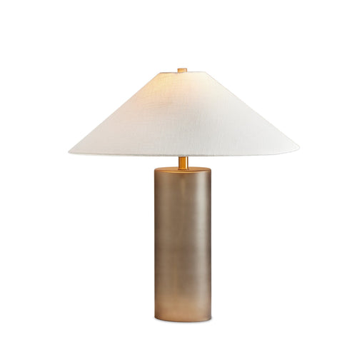Patton Smoked Blown Glass Table Lamp | ready to ship!