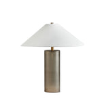 Patton Smoked Blown Glass Table Lamp | ready to ship!