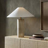 Patton Smoked Blown Glass Table Lamp | ready to ship!