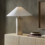 Patton Smoked Blown Glass Table Lamp | ready to ship!
