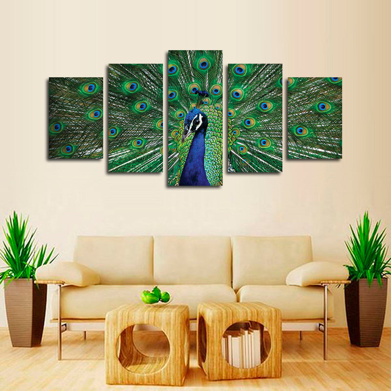 Peacock Feathers Wall Art