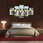 Waddle Of Penguins Wall Art