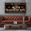 Personalized Basement Bar Sign