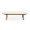 Petra Knoll Natural Ottoman-62" | please contact us for details!