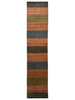 Hand-loomed Indo-Gabbeh Runner Rug 2’7” x 11’4”