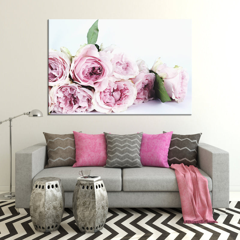 Layers Of Pink Peonies Wall Art
